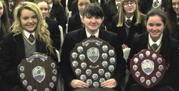 Treble Triumph for our Camogs