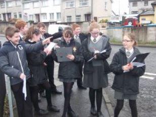 Year 8 Landuse study of Portaferry town centre.