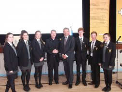 Head Team receive Badges of Office for 2013/14